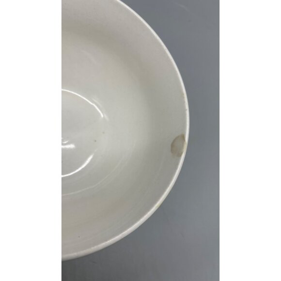 JCPenney Green & White Porcelain Bowls Set Of 2 By Home Collection 6x3.5" READ - Picture 6 of 7